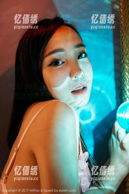 MiiTao蜜桃社-陌子Mandy MiiTao蜜桃社 - 入股不亏!陌子Mandy的白丝在无圣光中依然美得冒泡,图片完全不PS!