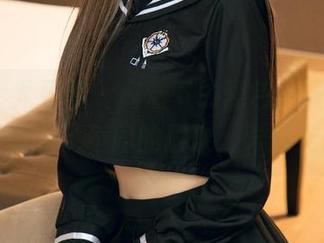 UGirls尤果网 - 高清下的黑色，筱慧让这张写真有了不同的层次，异想天开？