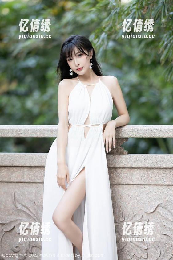 XIAOYU语画界 - Cris_卓娅祺最新的“天使”套图，怎么又这么会勾人啊？