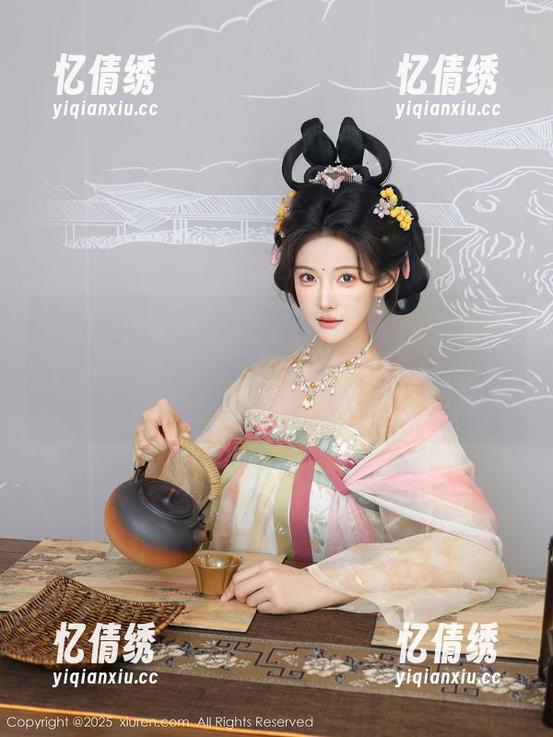 Xiuren秀人网 - 最新！LindaLinda身穿白裙，原图就让人想多看几眼！你说她是不是太会选衣服了？
