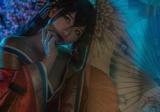 私房美图那点事：妃咲在伊喵君_Nya的蔚蓝档案中玩“隐形”游戏！