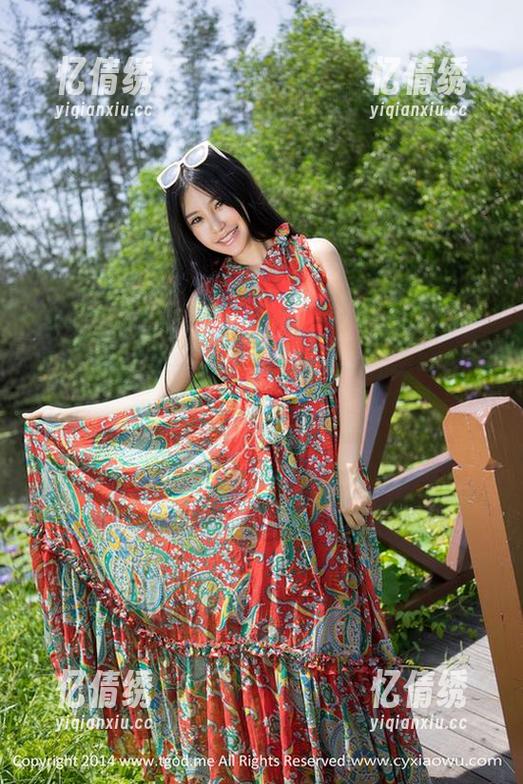 推女神 - 这户外合集里的Ann尤美，照片随便一张都想拿去挂画！