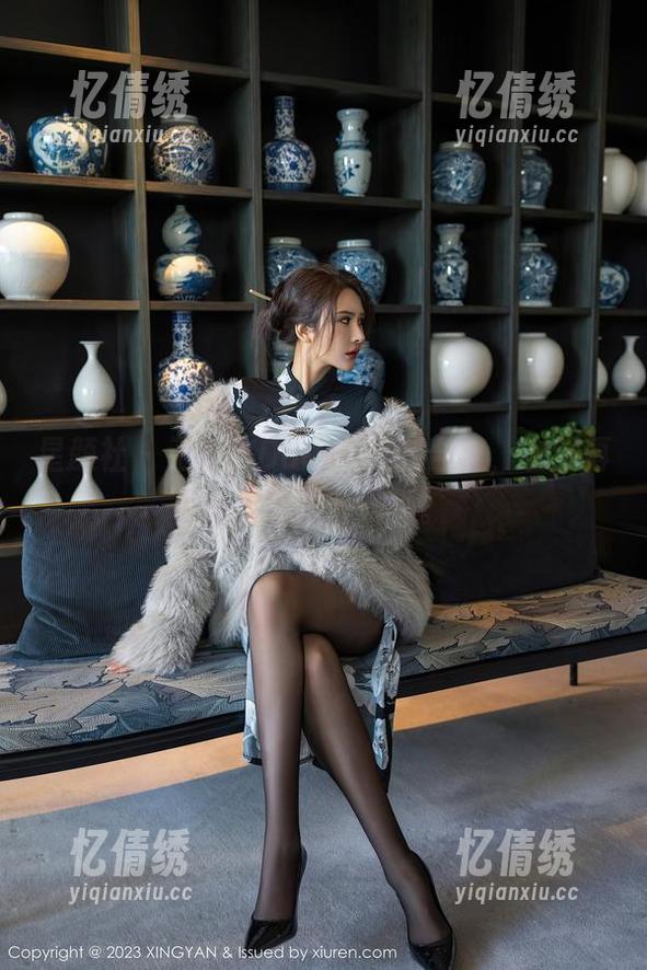星颜社 - 王婉悠Queen和服合集，衣服再美人还得丰满啊。