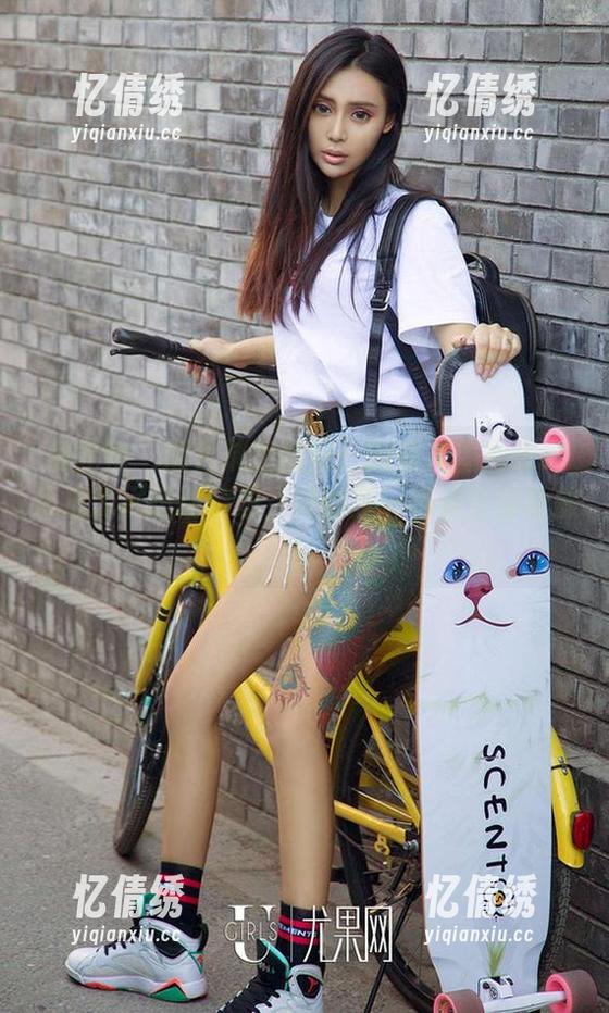 爱尤物 - 图片捕捉瞬间：陶欣儿体操服幻化出无尽运动幻想，真的是一场视觉健身操！