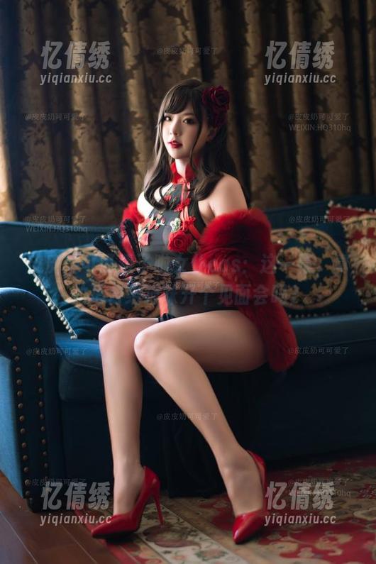皮皮奶可可爱了啦女仆cos：这一幕，真的适合给猫咪开个见面会吗？