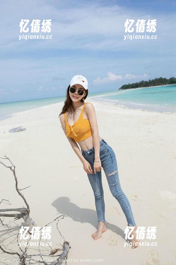 魅妍社 - 在这个图集里，安沛蕾的婚纱与美图完美结合，恕我直言，我有点睁不开眼。